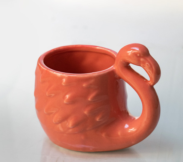 Ceramic Flamingo Mug