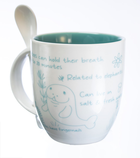 Fun Facts & Saying Manatee Mug