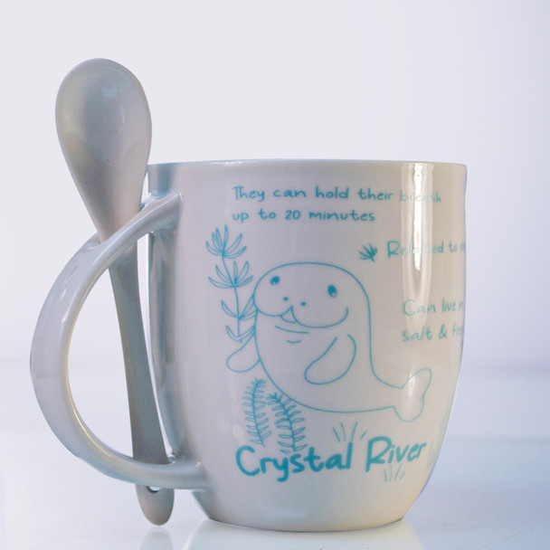 Fun Facts & Saying Manatee - CR Mug