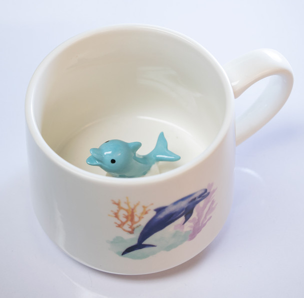 Secret Figure Dolphin Mug