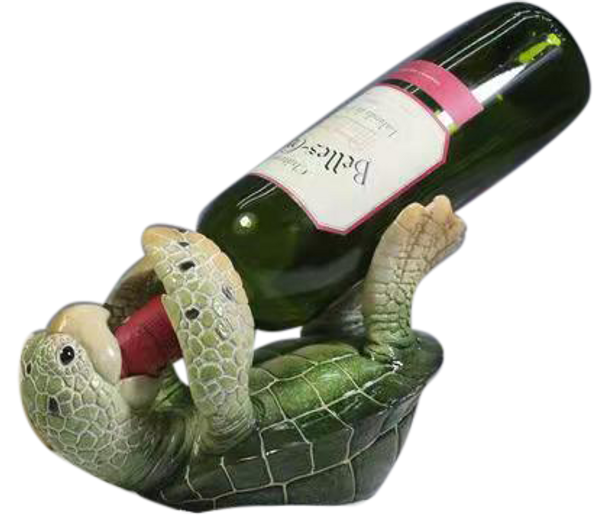 Drinking Turtle Green 8"