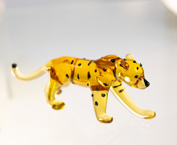 Glass Mini Cheetah 4"