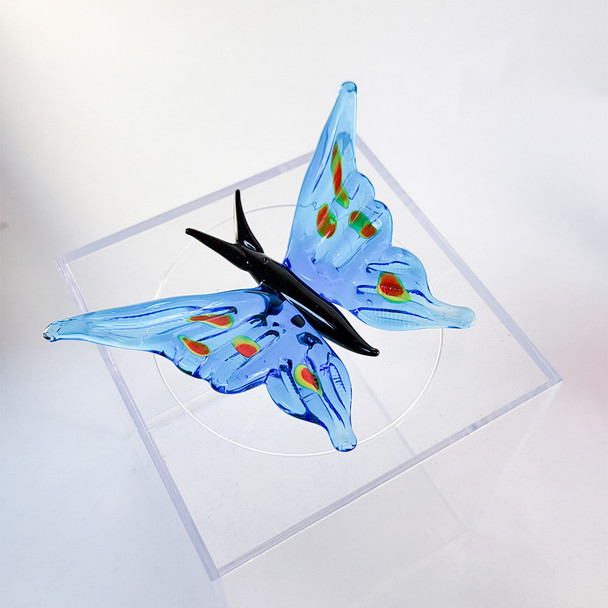 Light Blue Butterfly 4"