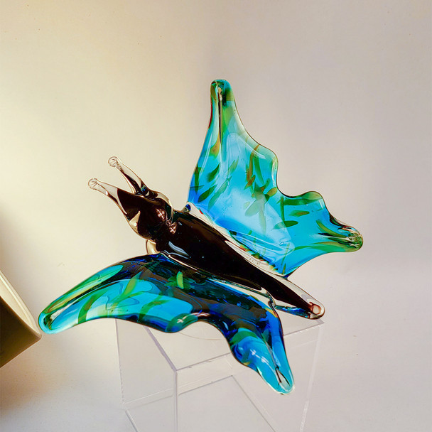 Light Blue Butterfly  8"