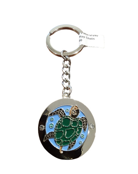 Turtle Spin Key Chain