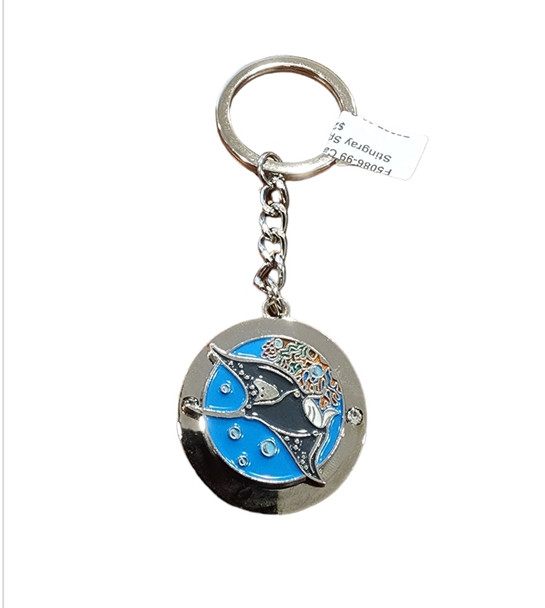 Stingray Spin Key Chain