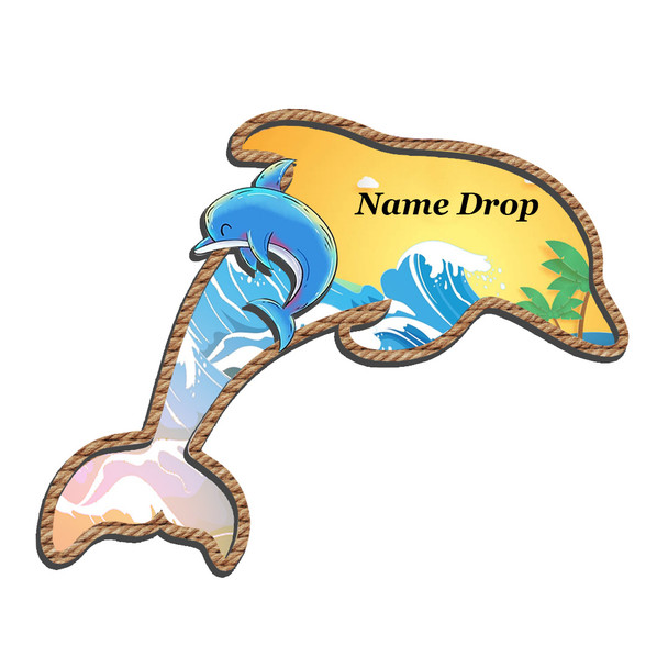 Dolphin DieCut Mag