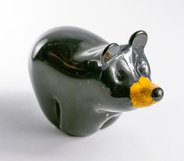 Glass Brown Face Bear