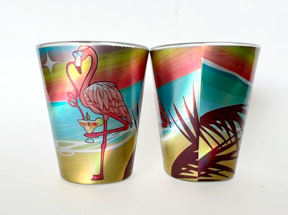 Beach Flamingo Shotglass