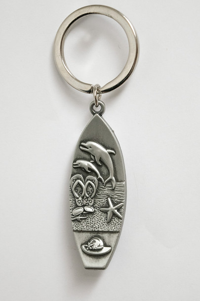 F5255 Metal Keychain Dolphin