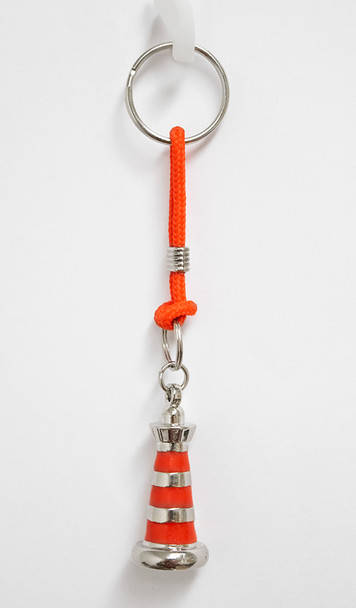 F5260 Metal Lighthouse Keychain