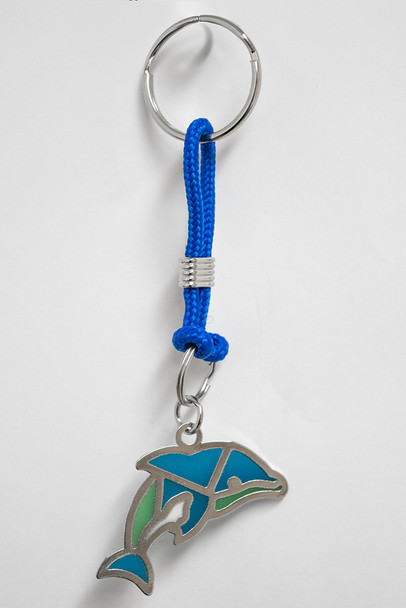 F5261 Metal Dolphin Keychain