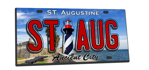 FD5250 Foil magnet St. Augustine Plate