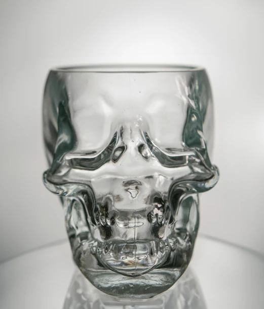 Large Skull Shot Glass