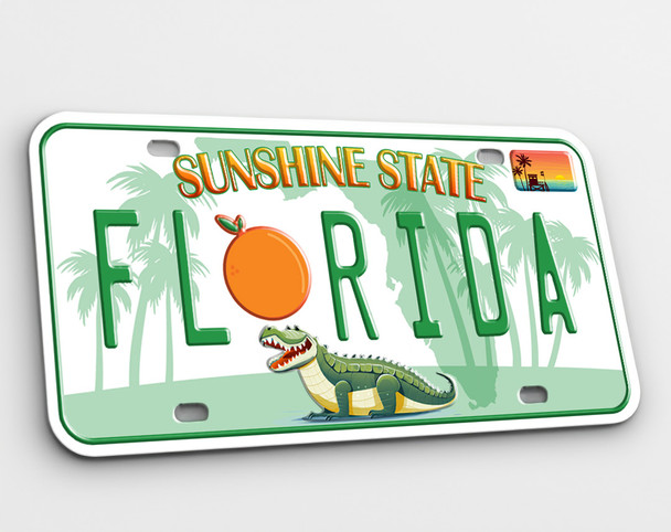 T001 License Plate Florida