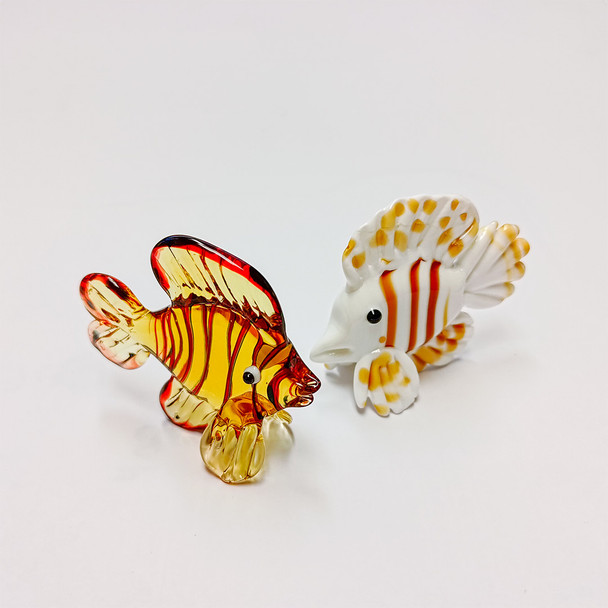 G082 Assorted Glass Mini Fish