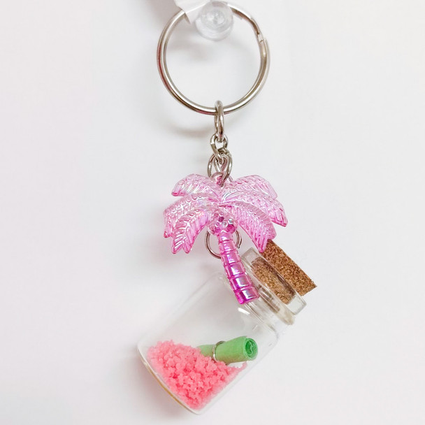 5009 Palm Heart Bottle Keychain