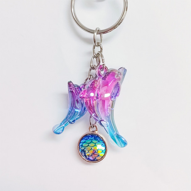 5012 Dolphins Keychain