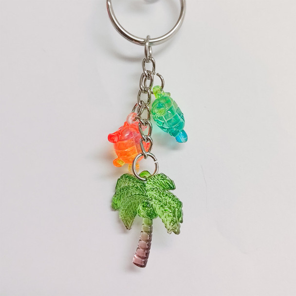 5014 Turtle Palm Keychain