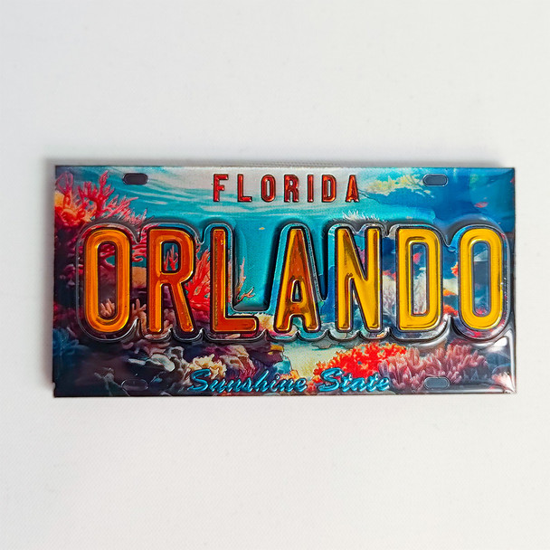 5261 3D Foil Magnet Orlando