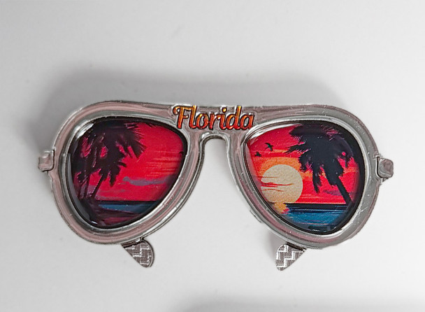 5264 3D Foil Magnet Sunglasses FL