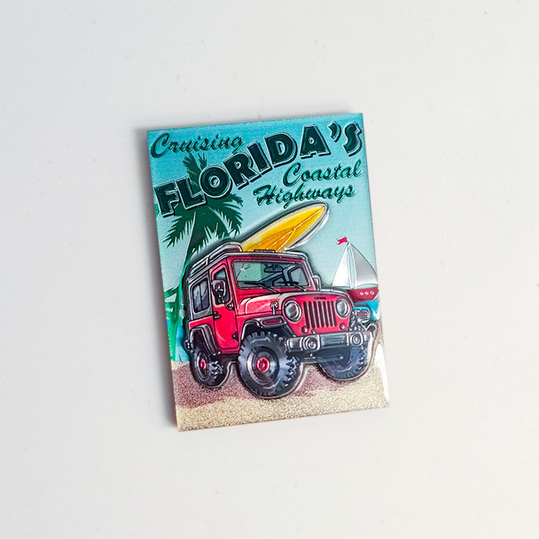 5267 Foil Jeep magnet FL