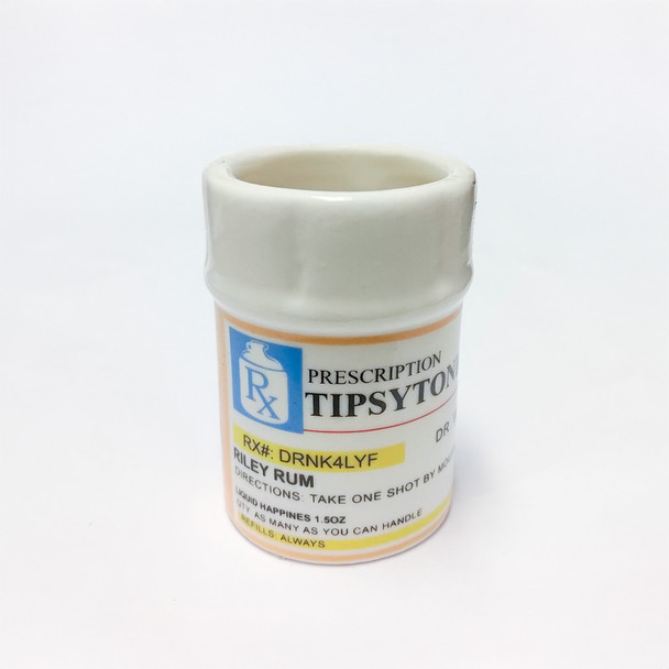 1077 Pill bottle Shot Glass Florida