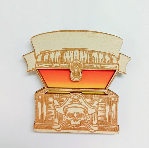 5275 Wood Magnet Pirate
