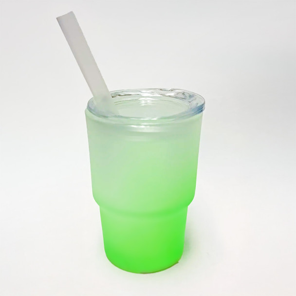 083 Shot Glass Tumbler Green