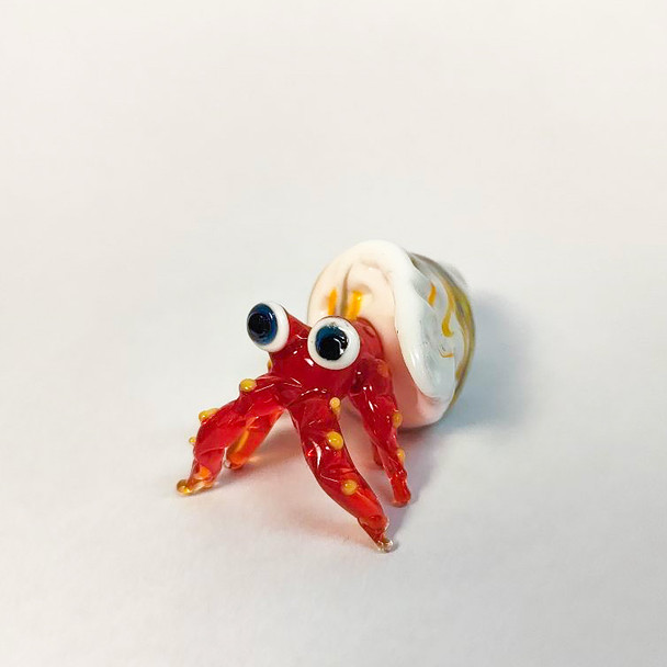 002 Glass Mini Hermit Crab