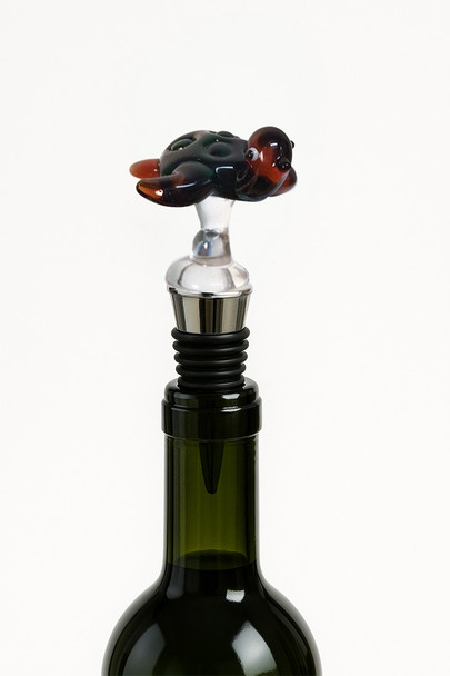 011 Wine Bottle Stopper Turtle