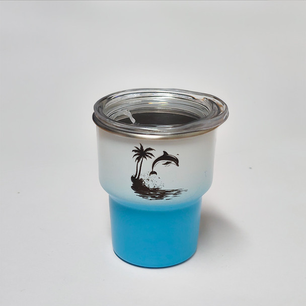 22 Metal Shot Glass Dolphin