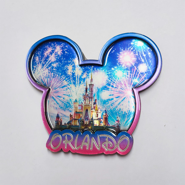 5286 Orlando Castle Foil Magnet
