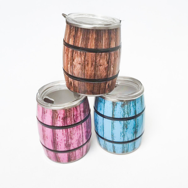 1151 Metal Barrel Shot Glass