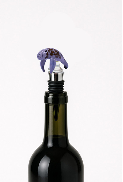 24 Wine Bottle StopperManatee