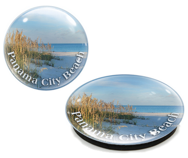 Panama City Beach Seat Oats  Glass Magnet 50mm