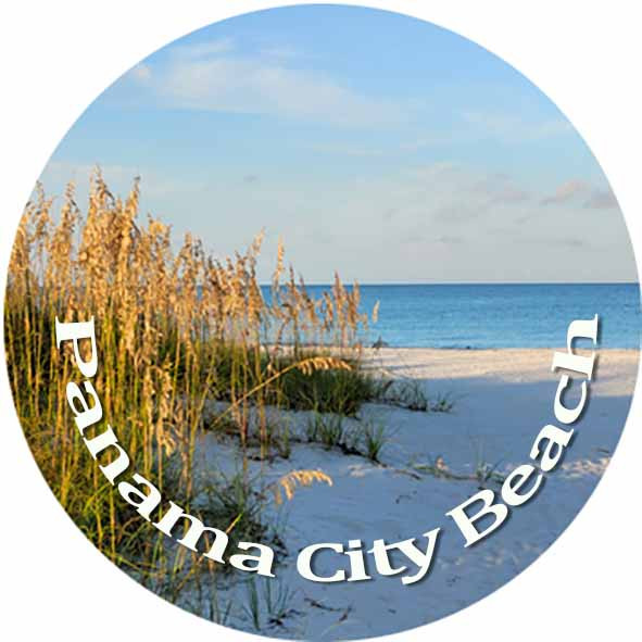 Sanibel Island Glass Magnet Glass 50mm
