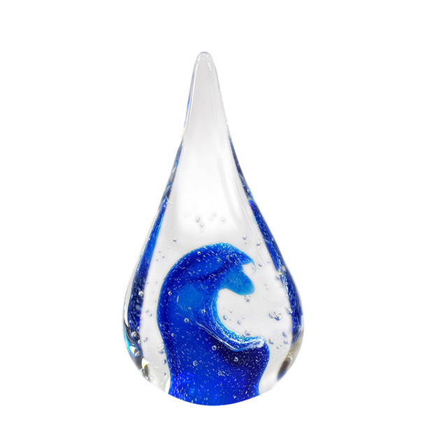 Glass Dolphin Stand 8"