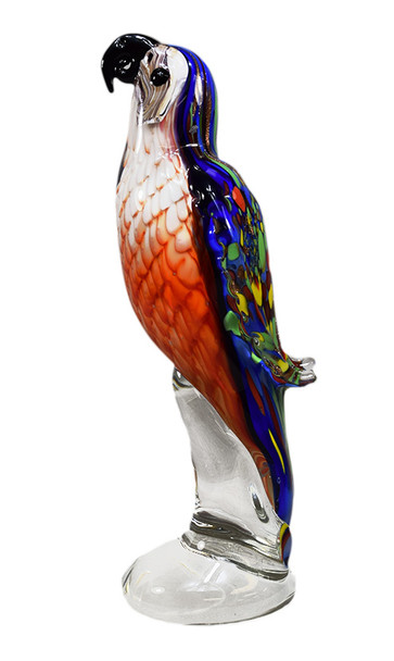 Glass Parrot 11"