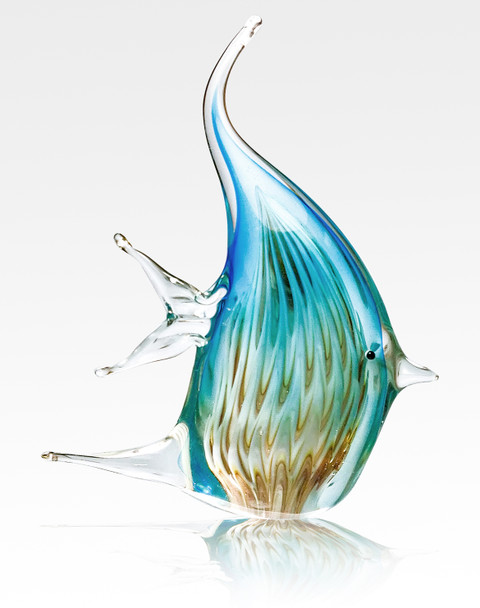 Glass Tropical Fish 9"