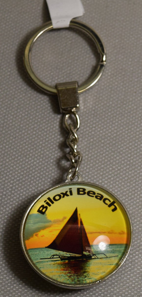 Biloxi Beach Sail Boat G2000-31 KC 4"