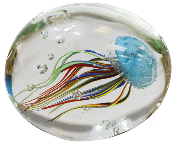 Glass Jelly Fish 5 1/2"