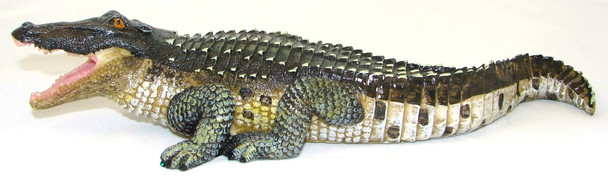 Alligator Figurine 10" Asst