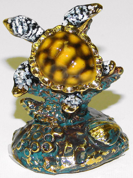 Sea Turtle Figurine 2"