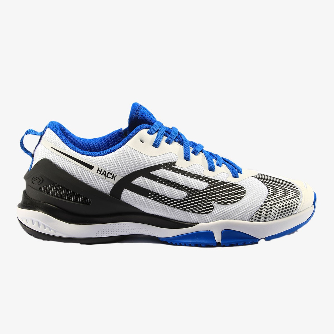 ZAPATILLA BULLPADEL HACK HYBRID FLY 22V BLANCO AZUL Conecta Store