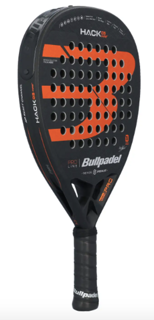 Pala Bullpadel Hack 03 Control 2023 - Hesacore y Metlashield incorporado