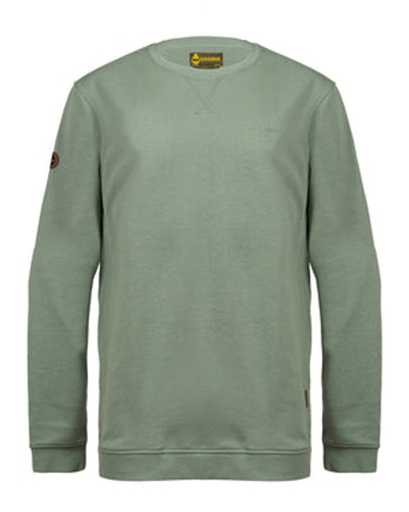 Poleron Gnomo Pullover Eco Nouhud Verde Claro