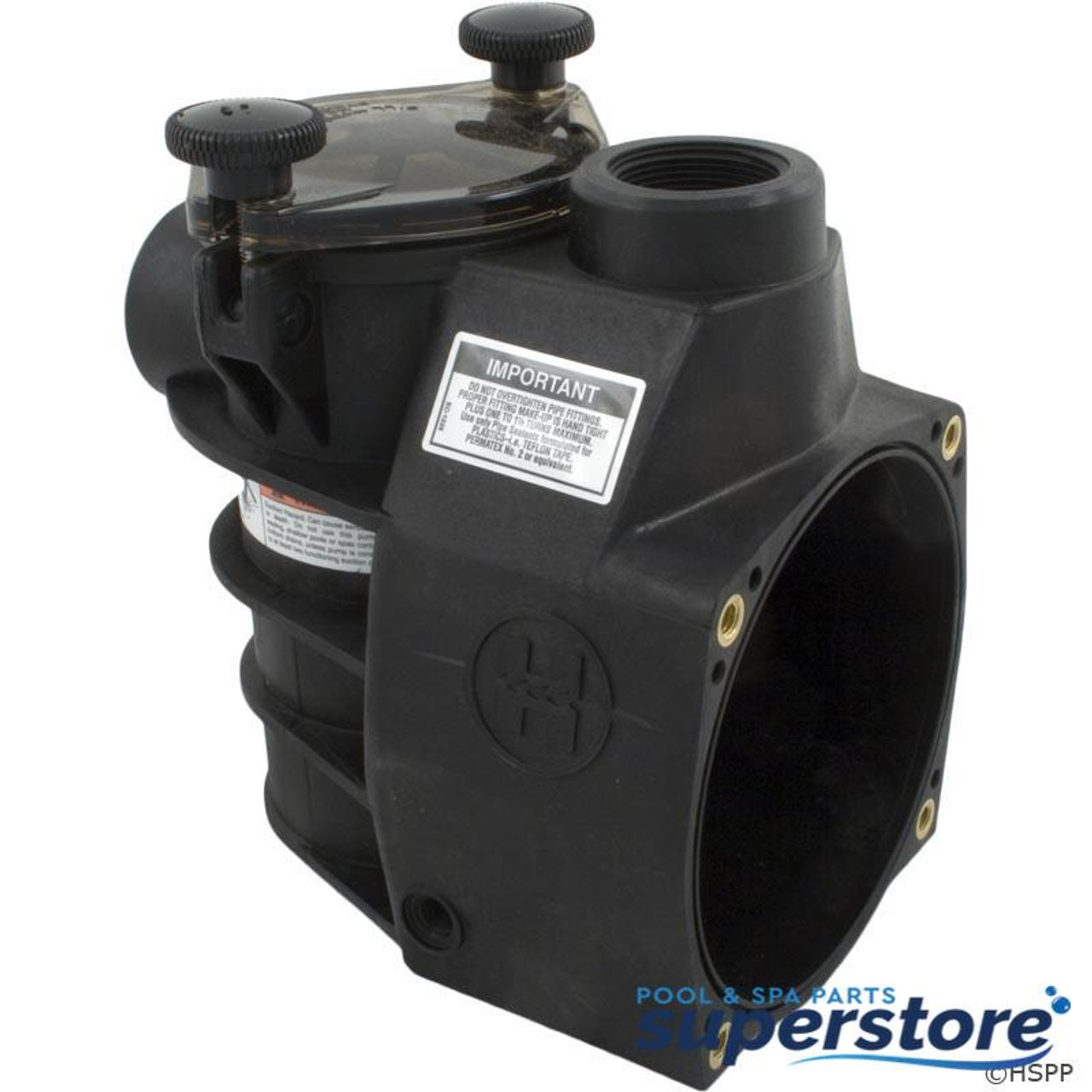 Hayward Pool Products Trap/Pump Body, Hayward MaxFlo, New Style