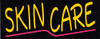 Neon Sign - Skin Care Italic