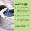 Clean + Easy Deluxe Pot Wax Collars - 50pk